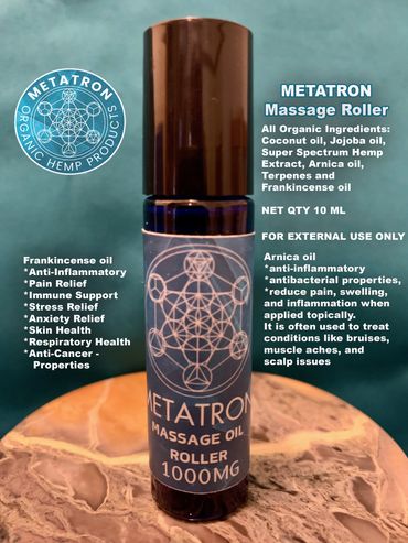 Eco friendly Essential hemp oil frankincense arnica jojoba