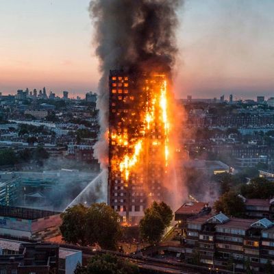 The Dreadful Fire at Grenfell Tower, London 2017