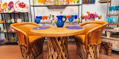 leather Equipale
Equipale lounge chairs
Mexican rustic furniture
Equipale table sets