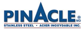 PinAcle stainless steel pipe, fittings, and valve