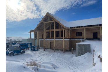 Dale Sims, carpenter and log home expert, has been building log homes for more than 30 years.
