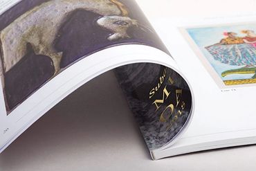 Libros de arte con acabado hot stamping