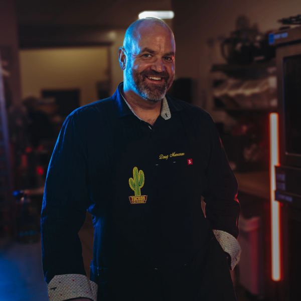 Doug Marcoux runs the best catering company in Tucson, "Tucson Catering Company."