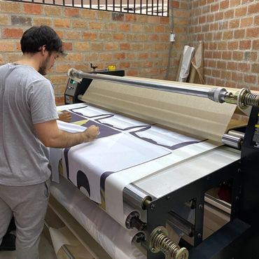 Calandra Sublimación Trifásica 160cm