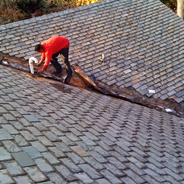 Slate roof repairs 