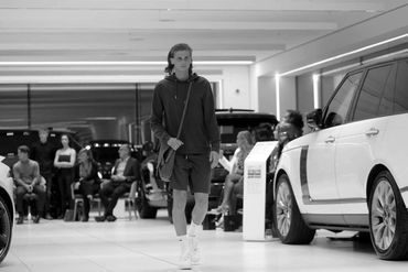 Matt Model, Cheshire Fashion Week 2021, designer Osprey London