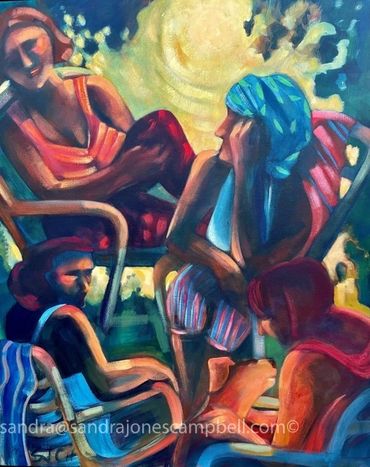 Sandra Jones Campbell
Porch Light Communion
Acrylic/Canvas
Laguna Beach, Contemporary Art
