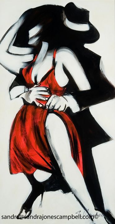 Sandra Jones Campbell
BoogieManIII
Acrylic on canvas, Laguna Beach, Contemporary Art Figurative