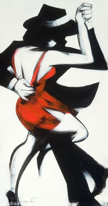 Sandra Jones Campbell
Boogie Man IV Fine Art
Acrylic/canvas, Laguna Beach,
Contemporary/Figurative