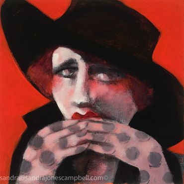 Sandra Jones Campbell Fine Art
Laws of attraction
Acrylic on canvas, Laguna Beach, Contemporary Art