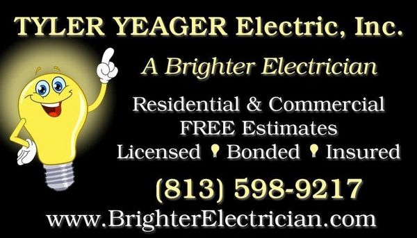 Business card with phone number