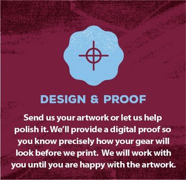 Review and approve a custom design proof.