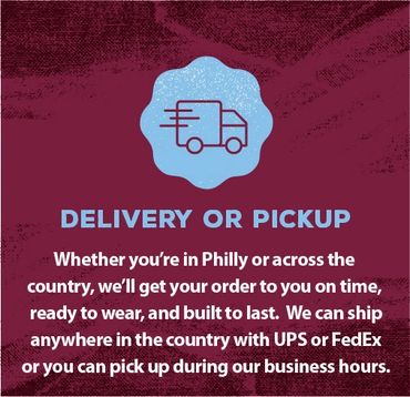 Delivery or local pickup options available