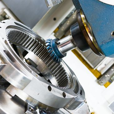 precision CNC machining of gear