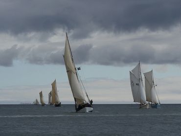 Pilot Cutter, Amelie Rose
Leading to the finish,
Dartmouth, England