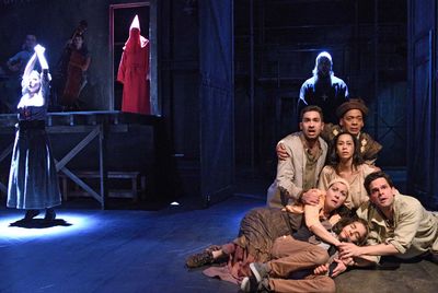 The company of Like Sheep to Water, or Fuente Ovejuna. Photo by Mark Turek.