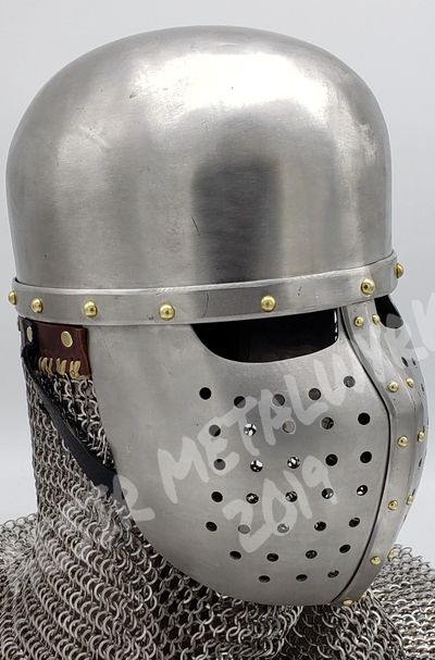 CustomStainless Crusader made for Sir Gui