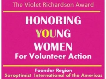Violet Richardson Award logo