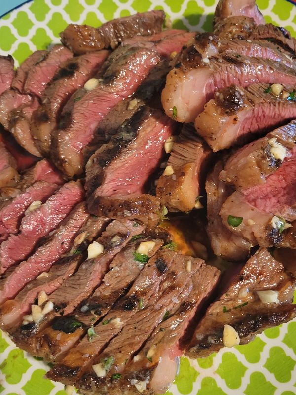 Picanha Steak after the grill