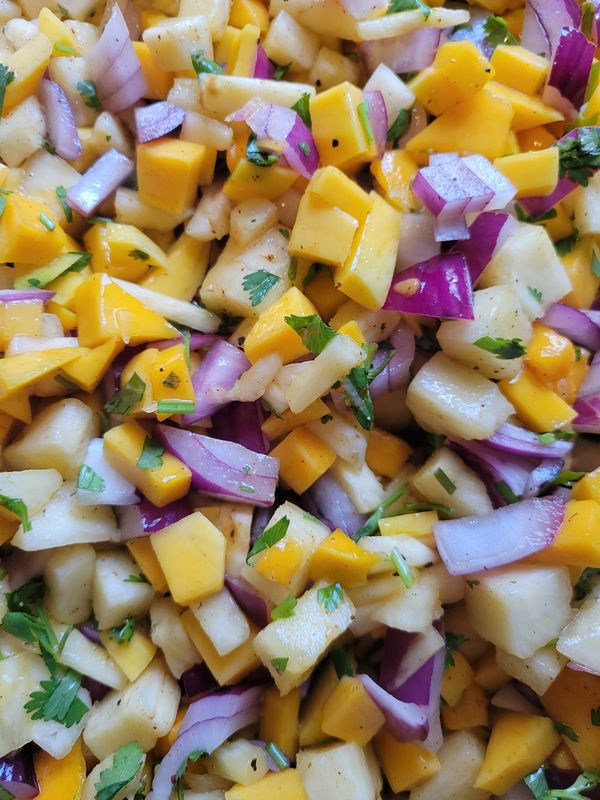 Pineapple & Mango Pico