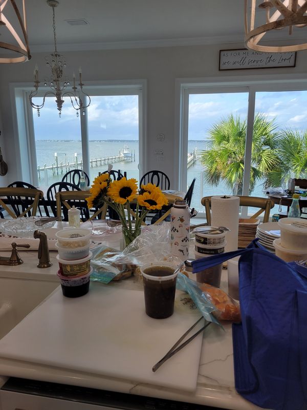 Nice view from the kitchen!