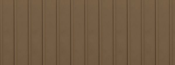 EDCO steel vertical siding color, cedarwood