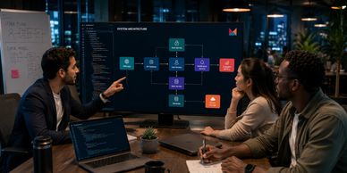 Web and app development, AI automation