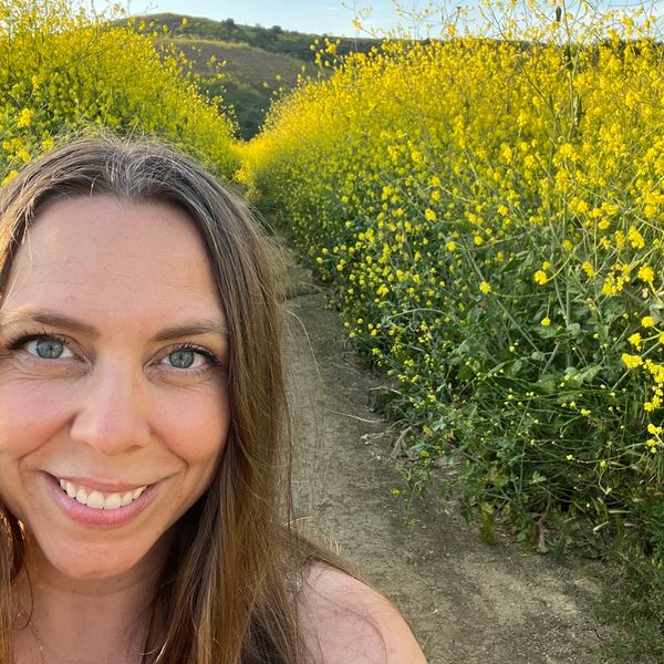 Coach Erin on a hike