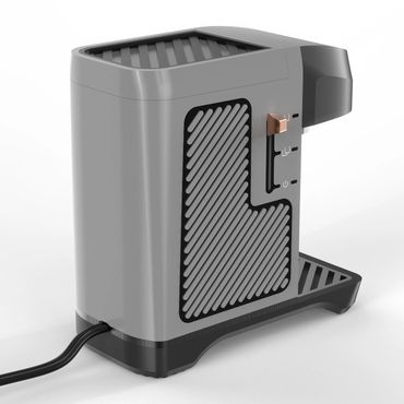 Futuristic Coffee Machine Concept. Designed in Fusion 360 and rendered in Keyshot. 2024