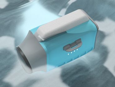 Waterproof mini shrimp bubbler with USB-C, LED indicator, magnetic switch, and flotation – 2023.