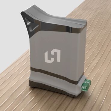 Modern Andy’s Candies dispenser, redesigned from a 2019 prototype and rendered in Fusion 360. 2024