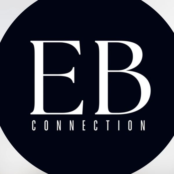 Logo with initials EB and word CONNECTION.