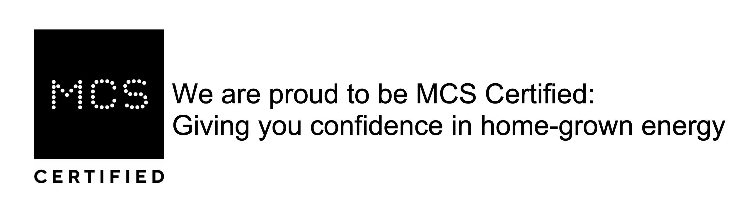 We are Proud to be MCS Certified