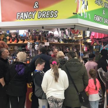A busy day at Halloween in our store