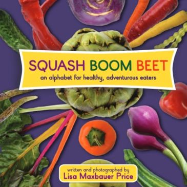 Children's book about eating healthy organic fruits and vegetables from local farms.