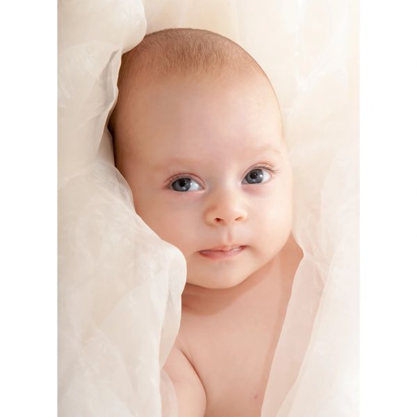 A baby to indicate that the cream is safe and non toxic