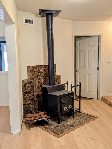 Wood Burning Stove and Central Heating