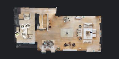 San Diego Matterport Floor Plan View
