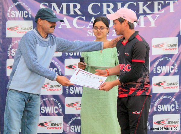 cricket academy award program smr cricket academy lko 2025