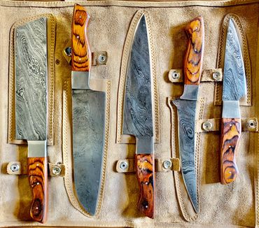 Exotic Wood Handmade Set