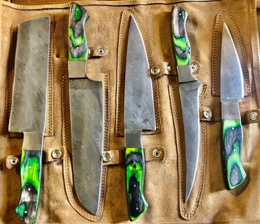 Exotic Wood Chef Set