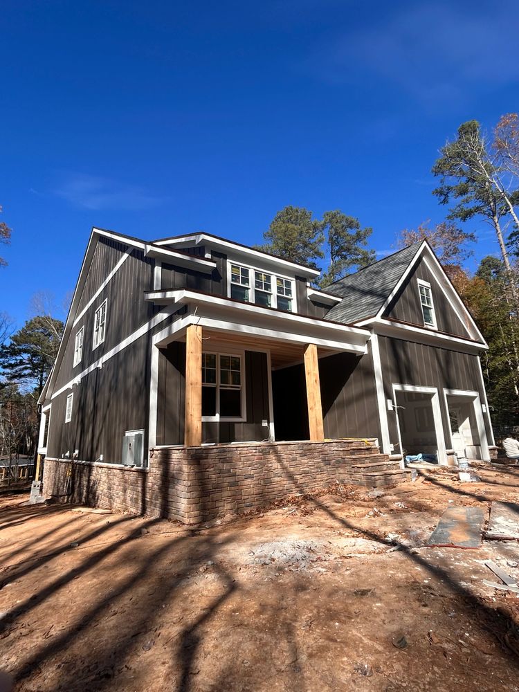 In progress photo of one of the current homes we are working on.