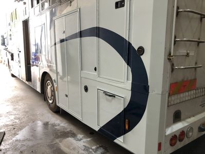 Horsebox bodywork repair