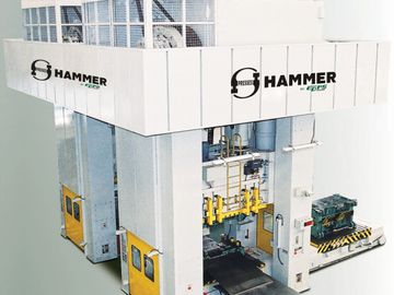 STRAIGHT SIDE HAMMER STAMPING METALFORM MECHANICAL PRESS 2500 TON