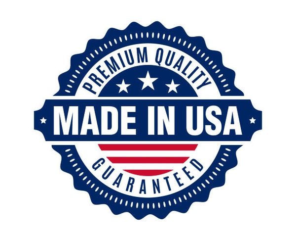 Premium Quality Guaranteed Made In USA icon.