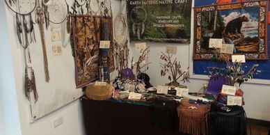 Earth Nations Craft market stall