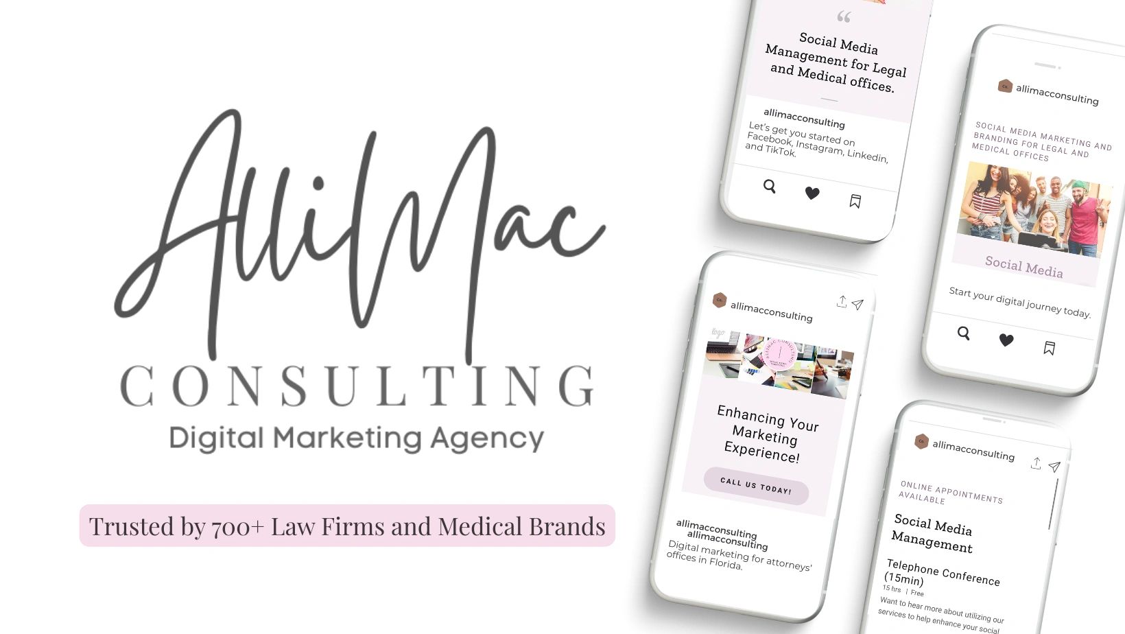 AlliMac consuting website cover