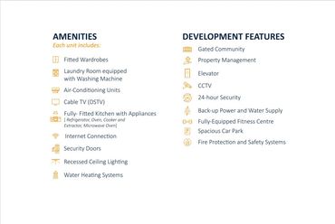 Development Features and Amenities