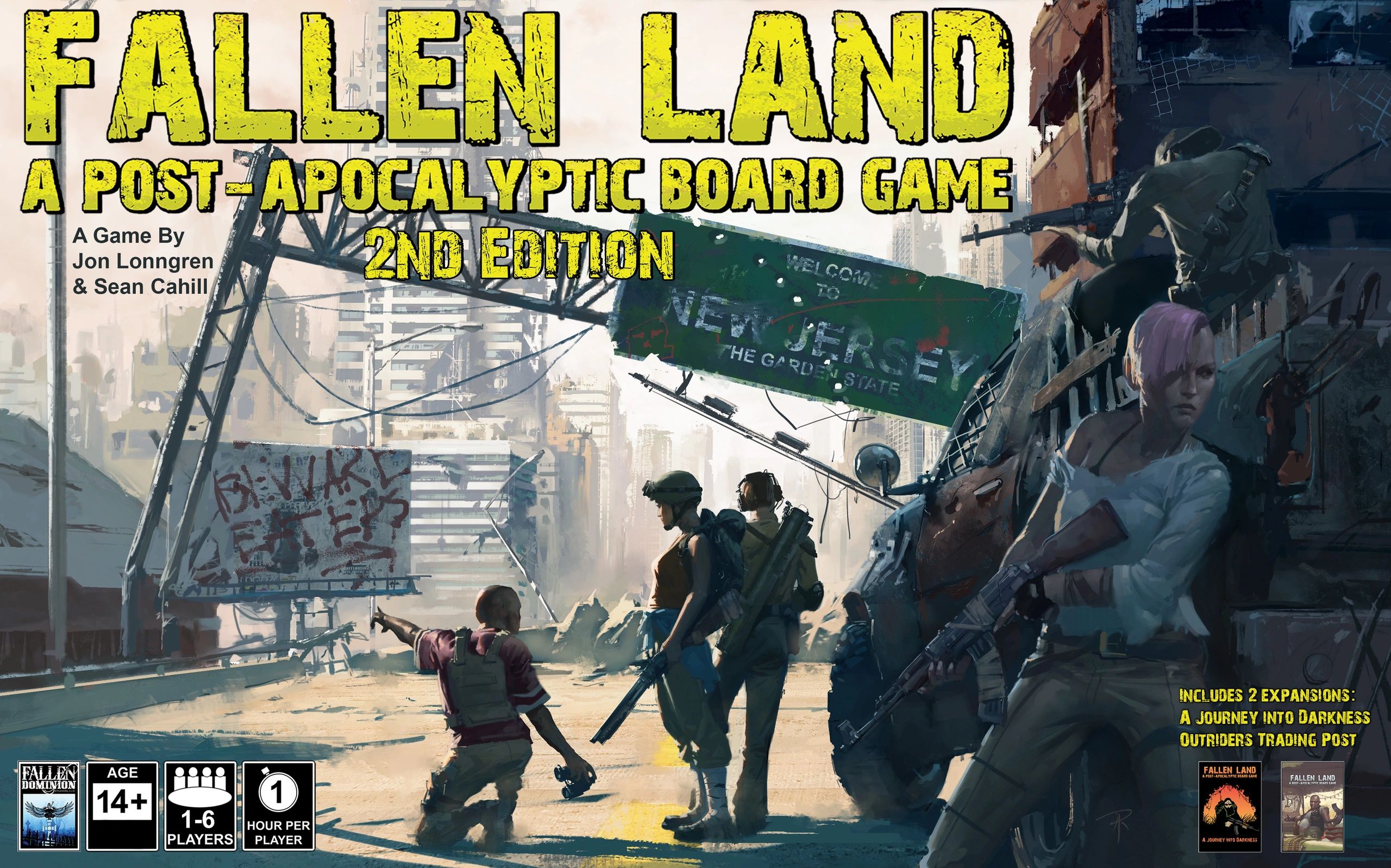 Fallen Land 2nd Edition Big Box