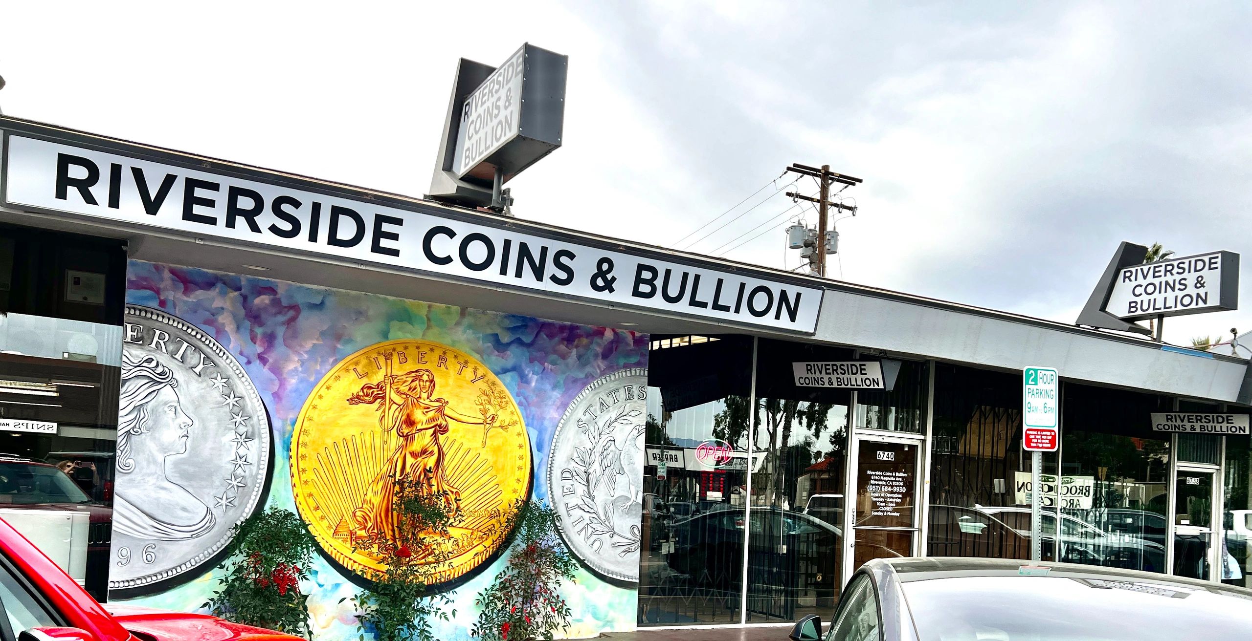 Coin Shop Riverside Coins Bullion precious metals gold